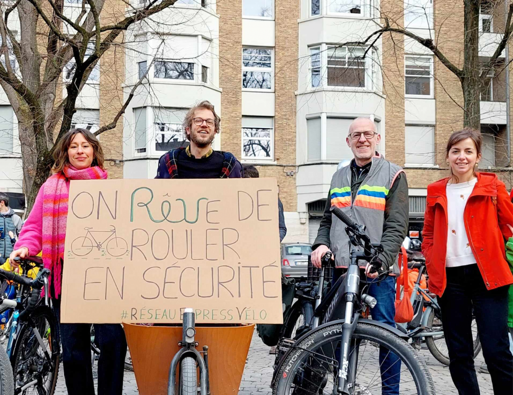 Un collectif lance un appel pour la création dun Réseau Express Vélo à